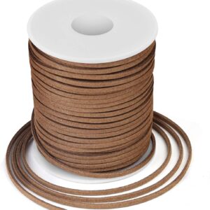 Düz Süet Suni Deri Kolye, Takı vs.(2,7 MM)