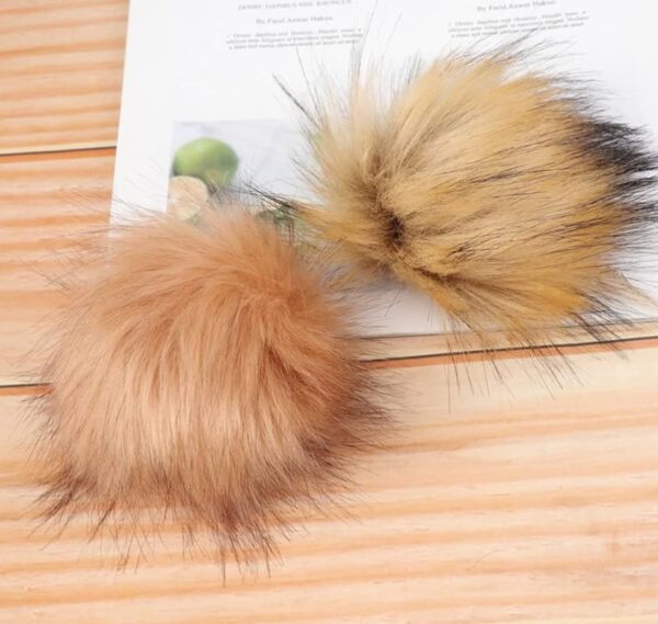 10cm Sakallı Ponpon 25’li Paket